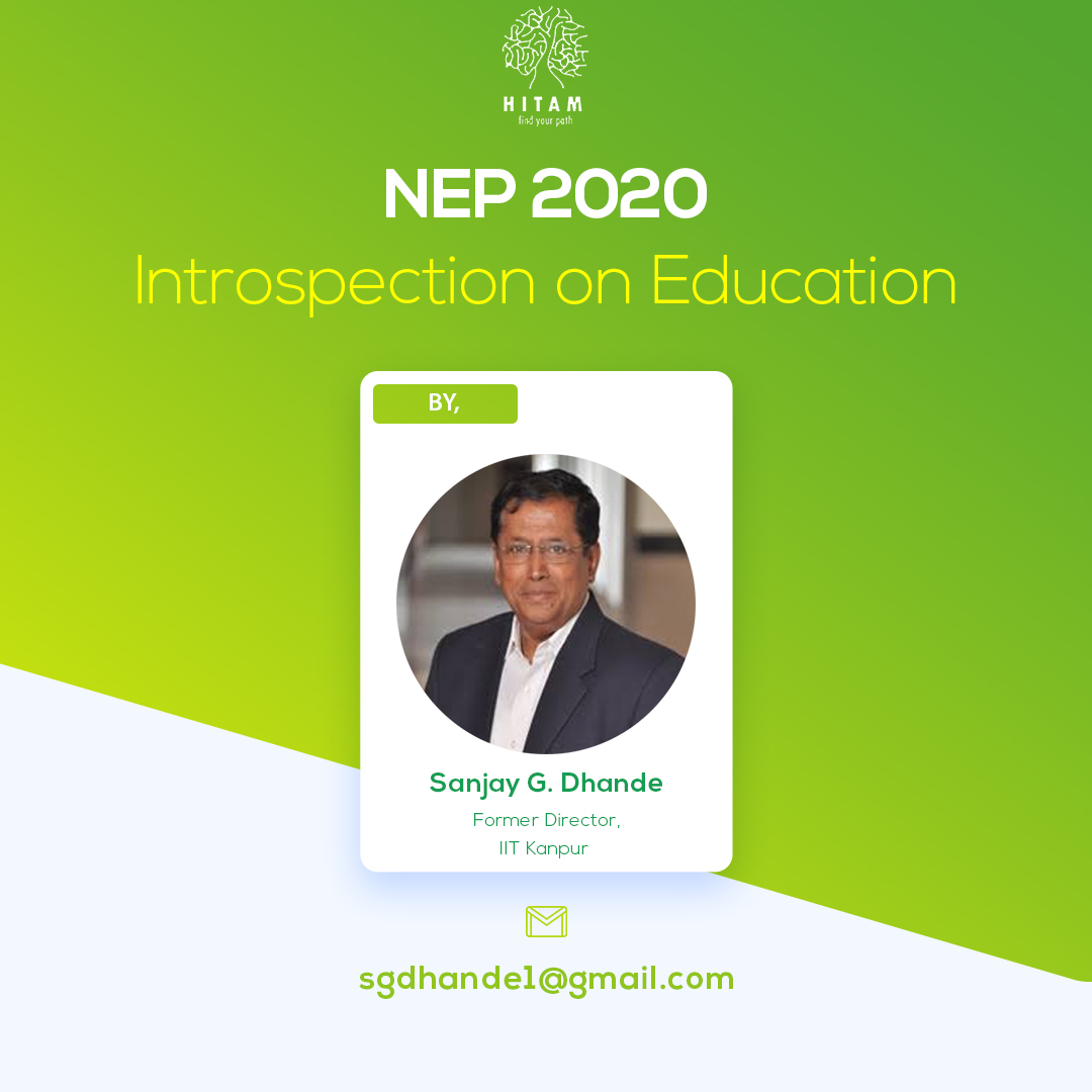 NEP 2020 – Introspection on Education